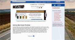 Desktop Screenshot of acustrip.com
